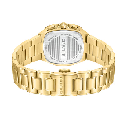 Cerruti CIWGI0050004 Casale Chronograph Gold Stainless Steel Bracelet