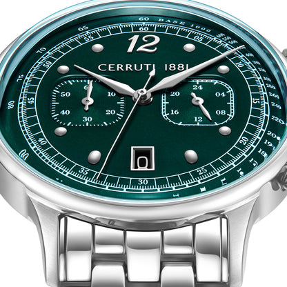 Cerruti CIWGI0050501 Dervio Chronograph Stainless Steel Bracelet