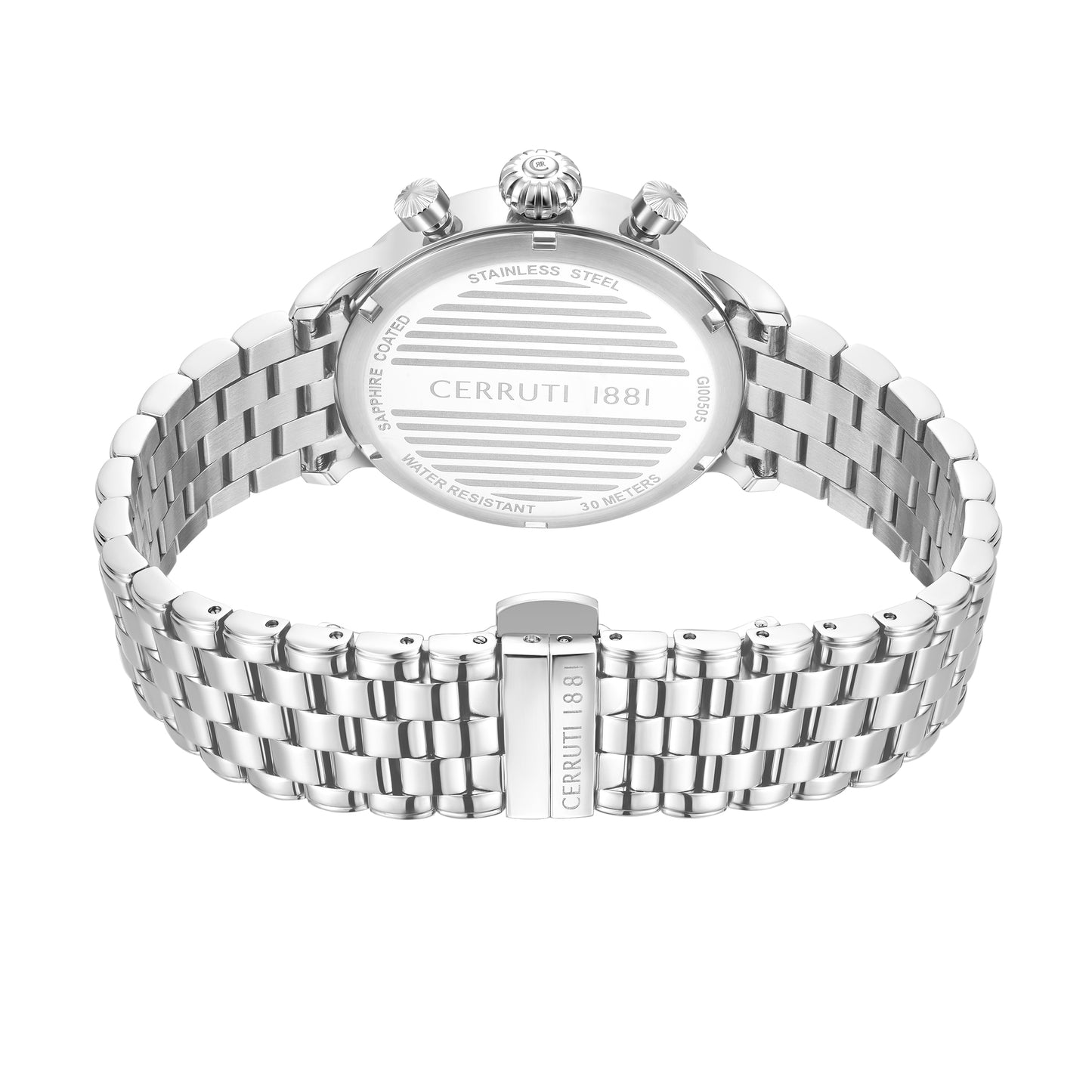 Cerruti CIWGI0050501 Dervio Chronograph Stainless Steel Bracelet