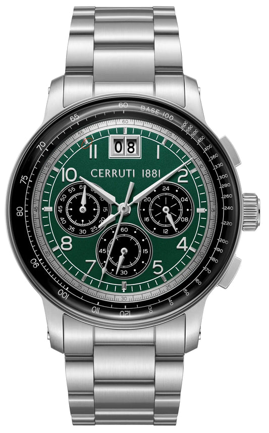 Cerruti CIWGI0084606 Petroio Chronograph Stainless Steel Bracelet
