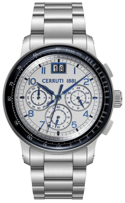 Cerruti CIWGI0084608 Petroio Chronograph Stainless Steel Bracelet