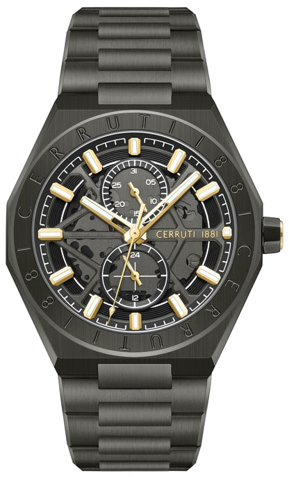 Cerruti CIWGK0051202 Ravello Black Stainless Steel Bracelet