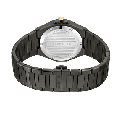 Cerruti CIWGK0051202 Ravello Black Stainless Steel Bracelet