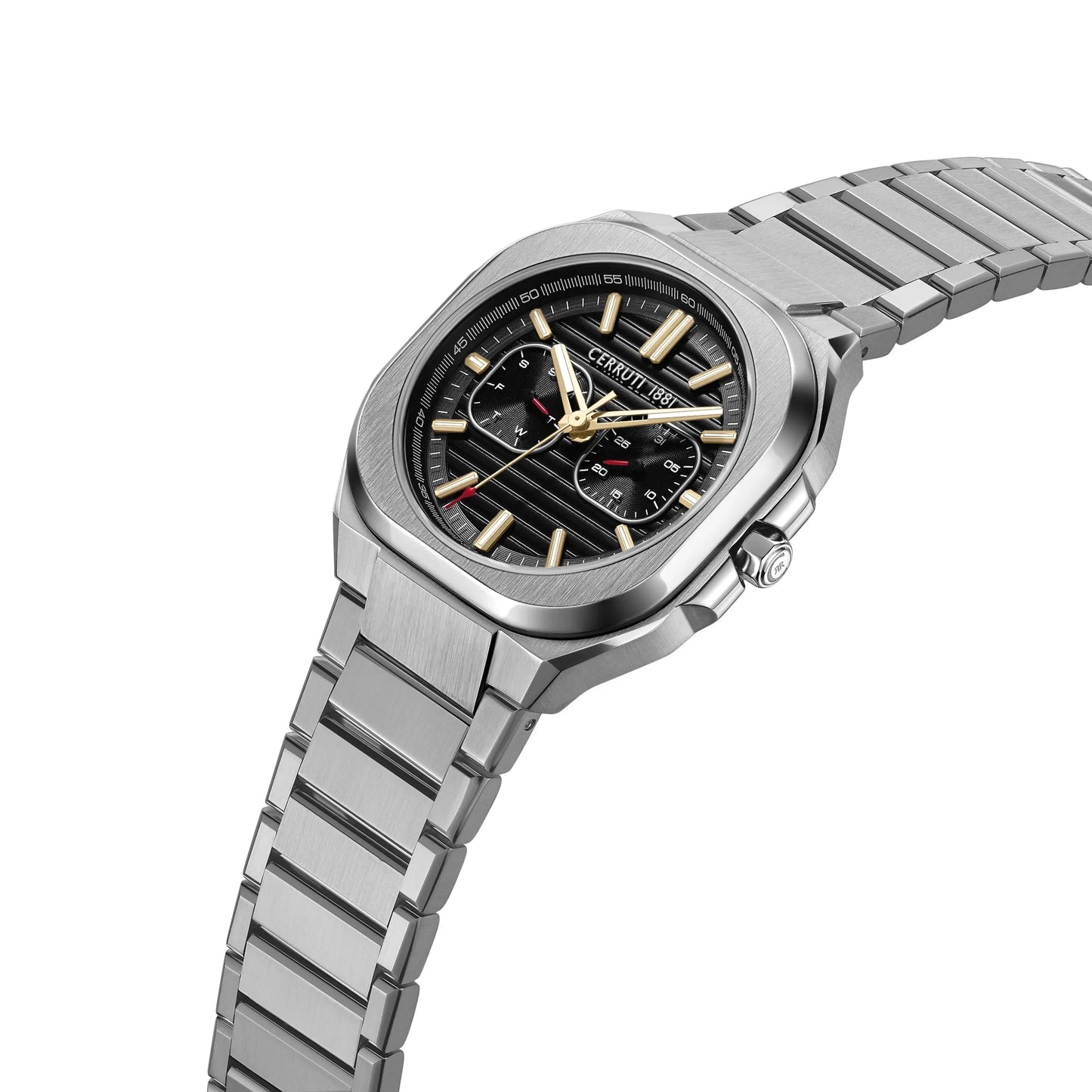 Cerruti CIWGK0073502 Leardi Silver Stainless Steel Bracelet