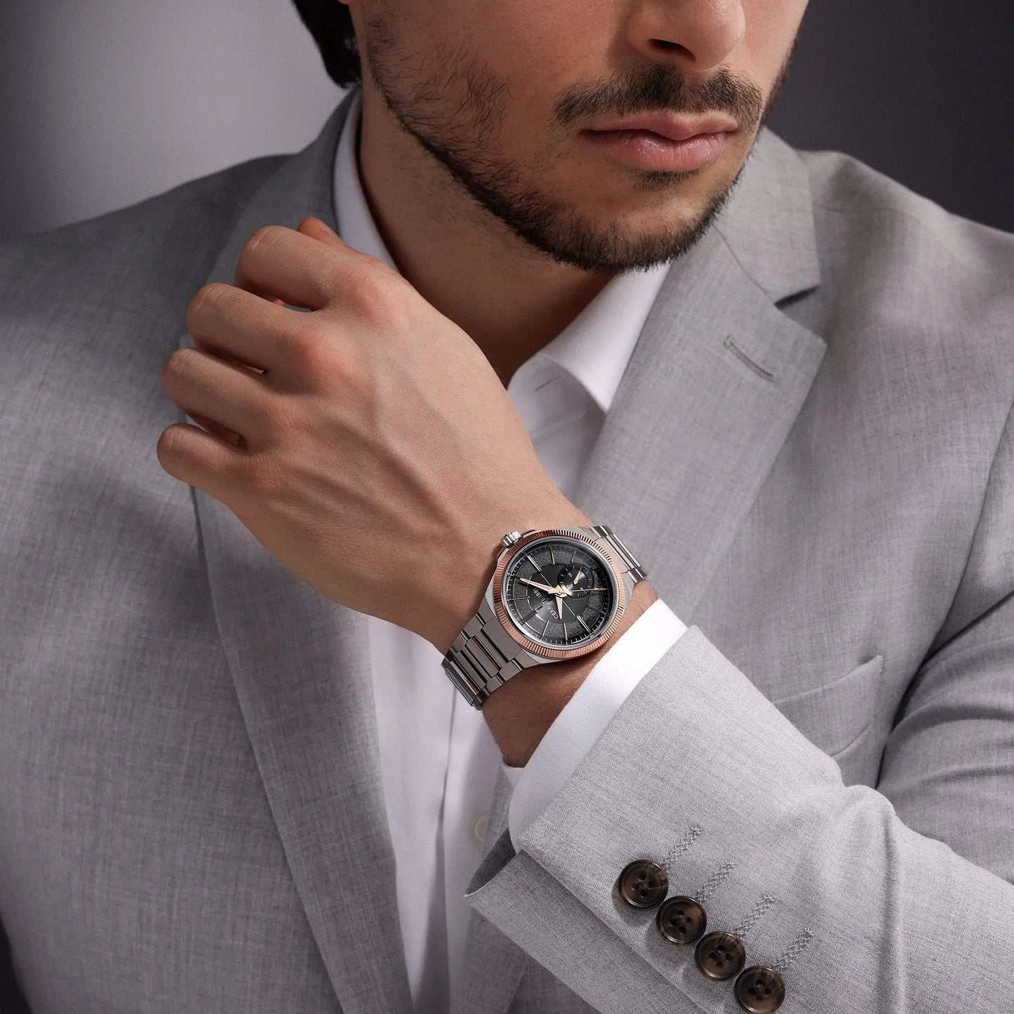 Cerruti CIWGK0084403 Faedo Silver Stainless Steel Bracelet