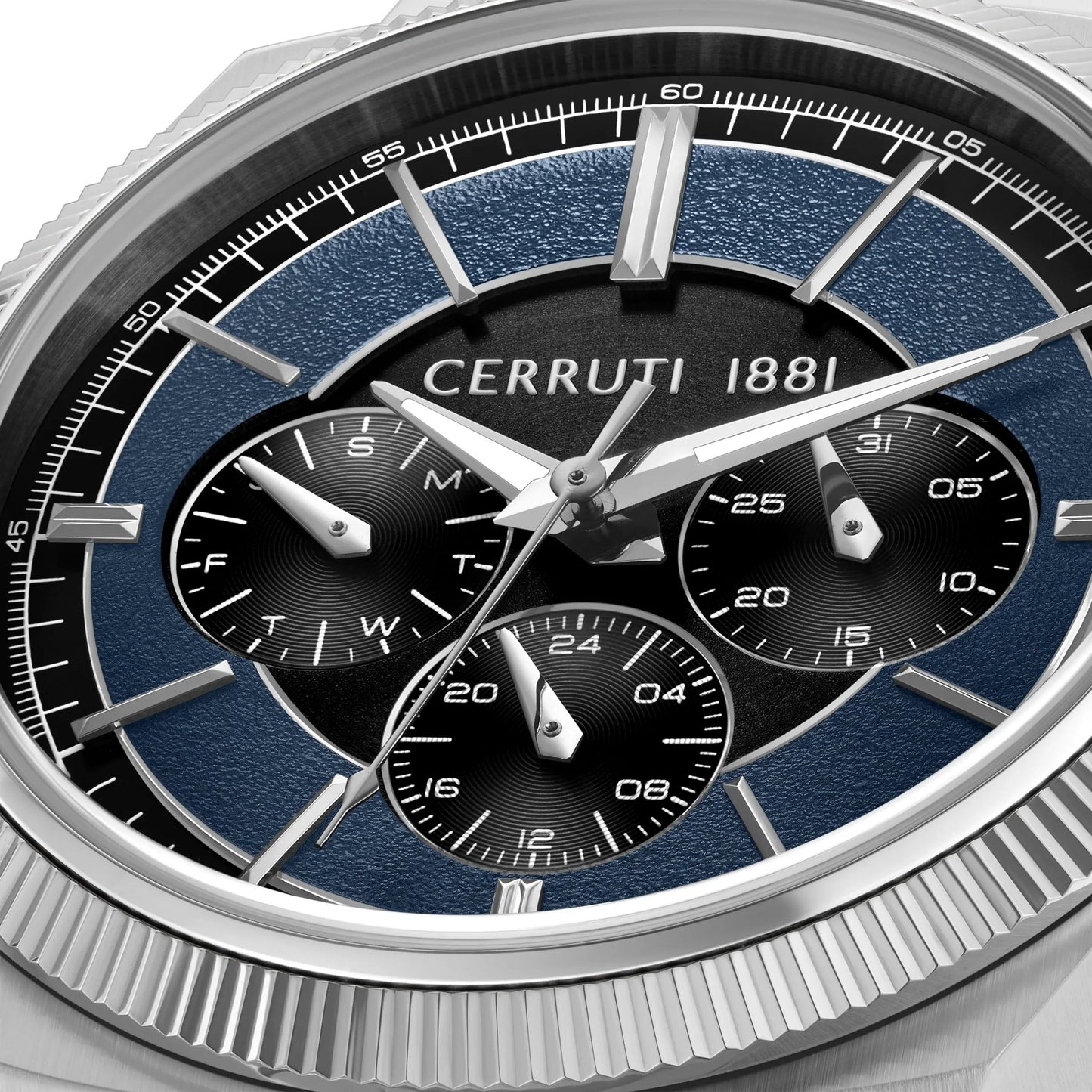 Cerruti CIWGK0084502 Faedo Multifunction Silver Stainless Steel Bracelet