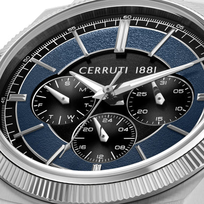 Cerruti CIWGK0084502 Faedo Multifunction Silver Stainless Steel Bracelet