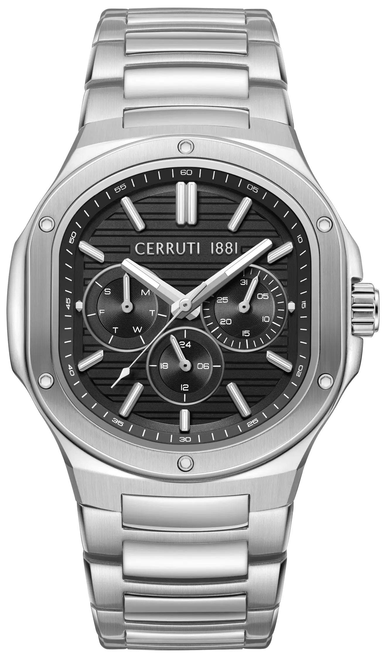 Cerruti CIWGK0096001 Trento Multifunction Stainless Steel Bracelet