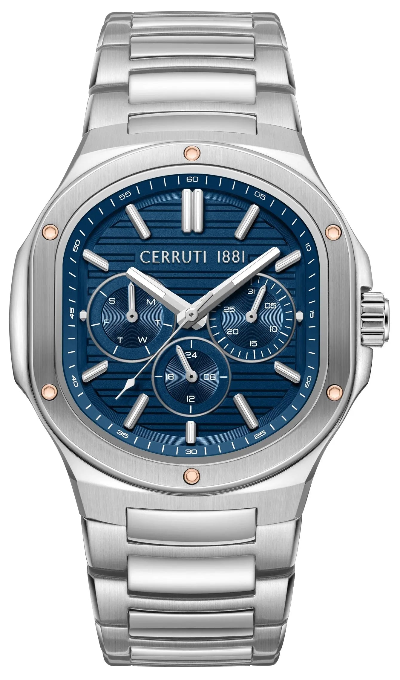 Cerruti CIWGK0096002 Trento Multifunction Stainless Steel Bracelet