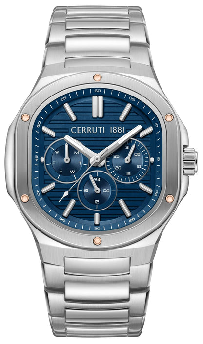 Cerruti CIWGK0096002 Trento Multifunction Stainless Steel Bracelet