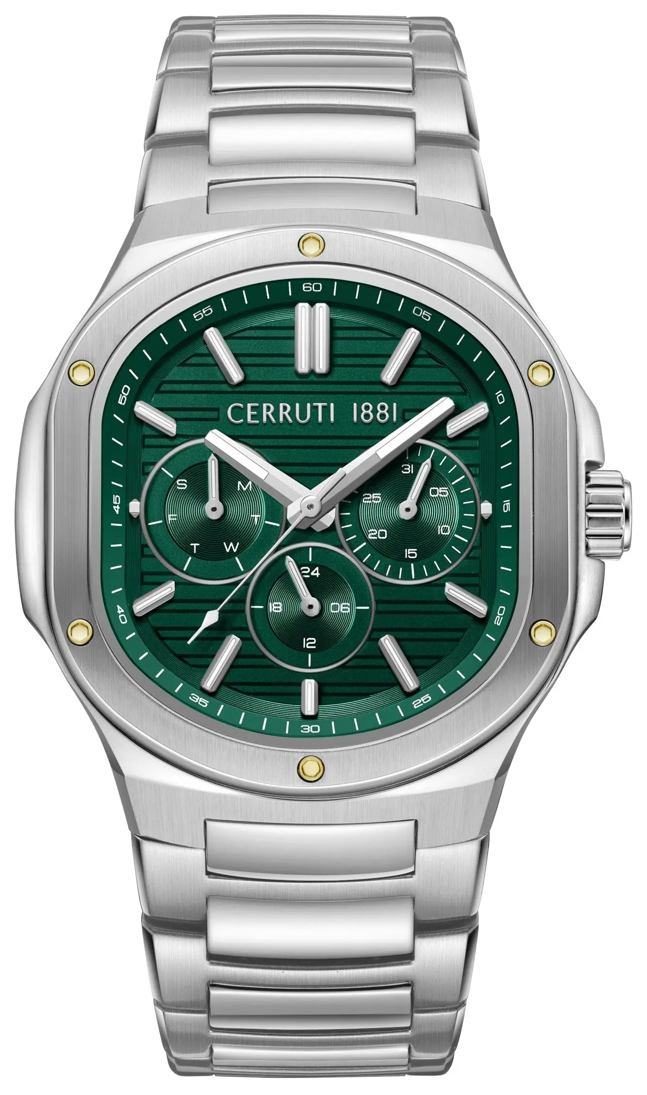 Cerruti CIWGK0096003 Trento Multifunction Stainless Steel Bracelet