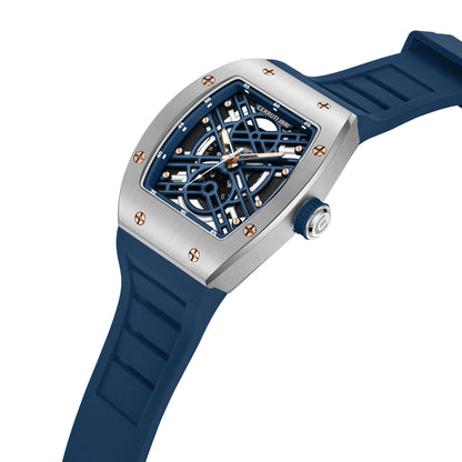 Cerruti CIWGM0001103 Nuoro Blue Silicone Strap