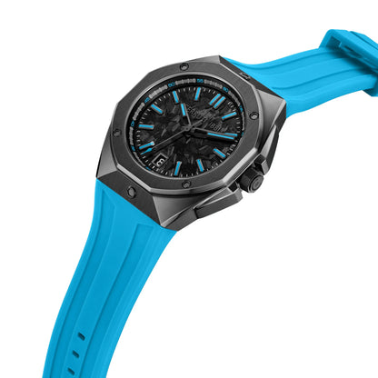 Cerruti CIWGM0096304 Arezzo Blue Silicone Strap