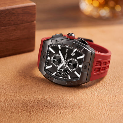 Cerruti CIWGO0000405 Macerata Red Silicone Strap