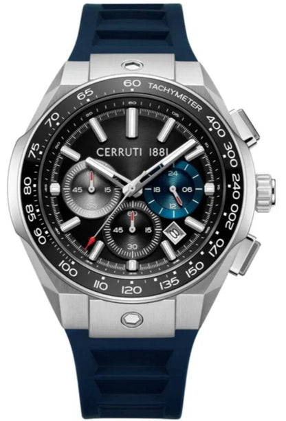 Cerruti CIWGO0050701 Ruscello Blue Silicone Strap