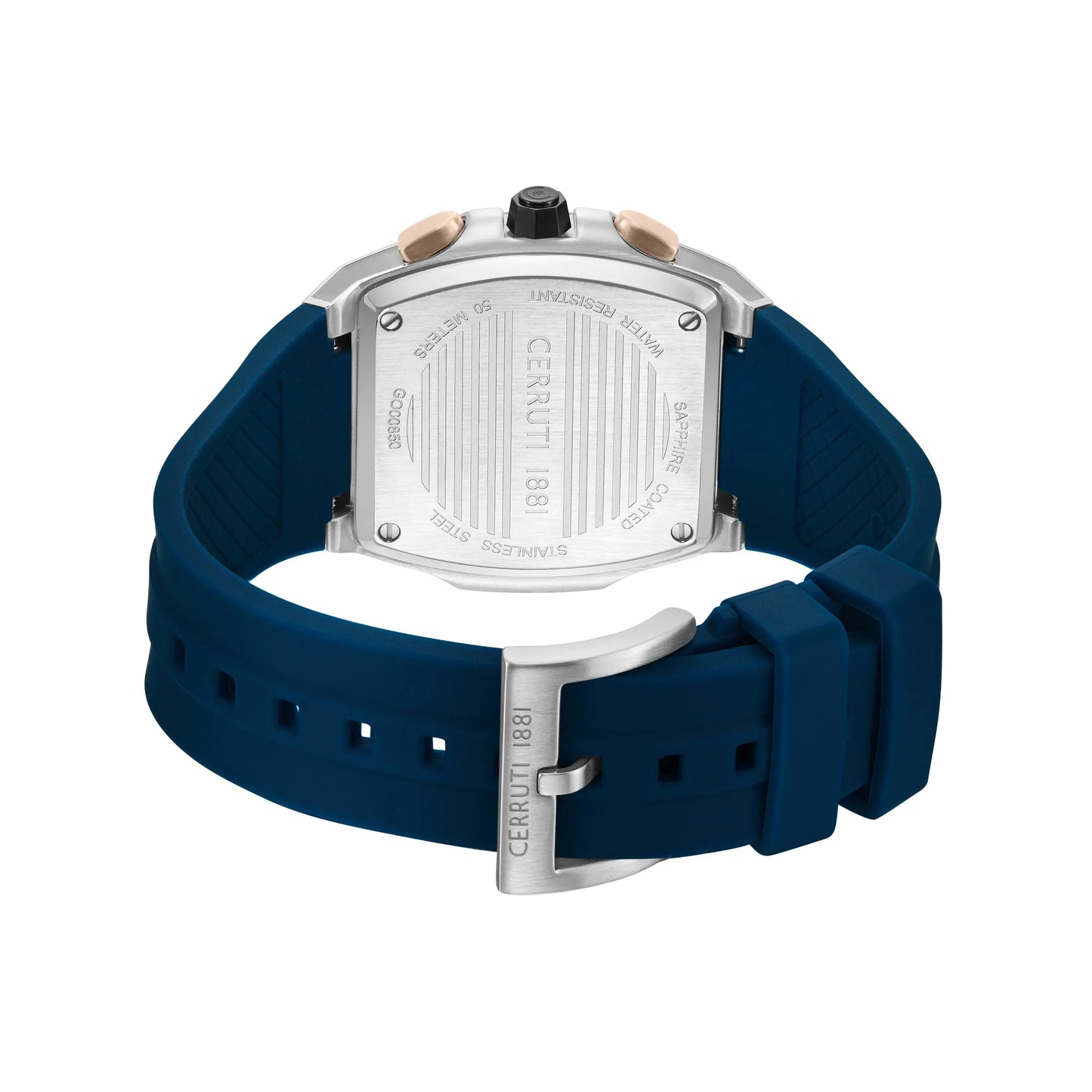 Cerruti CIWGO0085004 Cavedago Chronograph Blue Silicone Strap