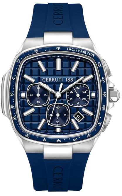 Cerruti CIWGO0102701 Casale Chronograph Blue Silicon Strap