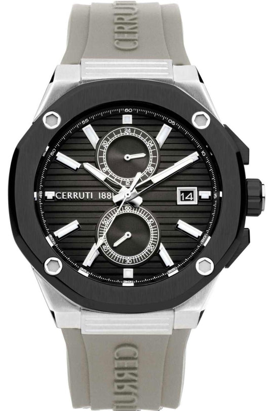 Cerruti CIWGQ0006904 Razzuolo Grey Silicon Strap