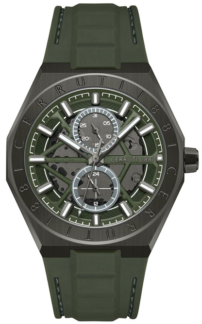 Cerruti CIWGQ0051205 Ravello Green Silicon Strap