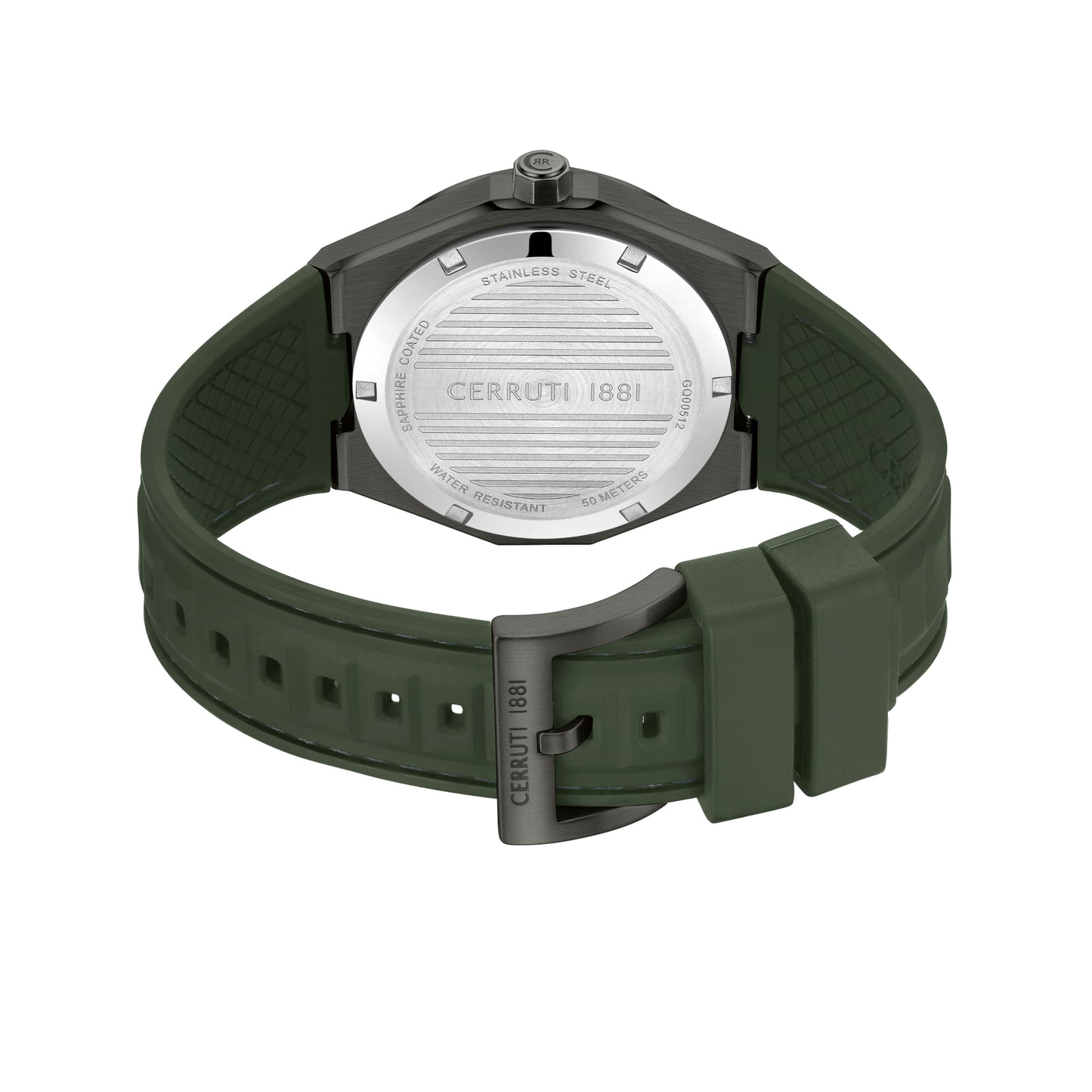 Cerruti CIWGQ0051205 Ravello Green Silicon Strap