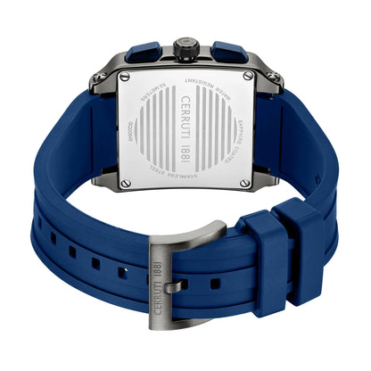 Cerruti CIWGQ0084903 Odissea Master Chronograph Blue Silicone Strap