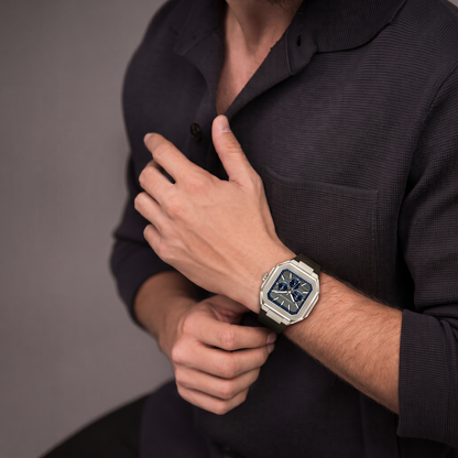 Cerruti CIWGQ0110701 Comacchio Black Silicone Strap