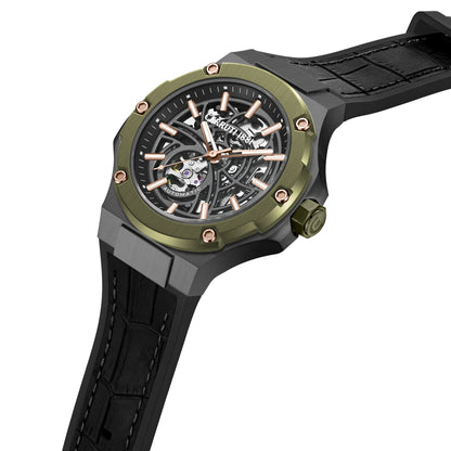 Cerruti CIWGR0110903 Lucardo Automatic Black Silicone Strap