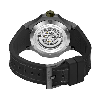 Cerruti CIWGR0110903 Lucardo Automatic Black Silicone Strap
