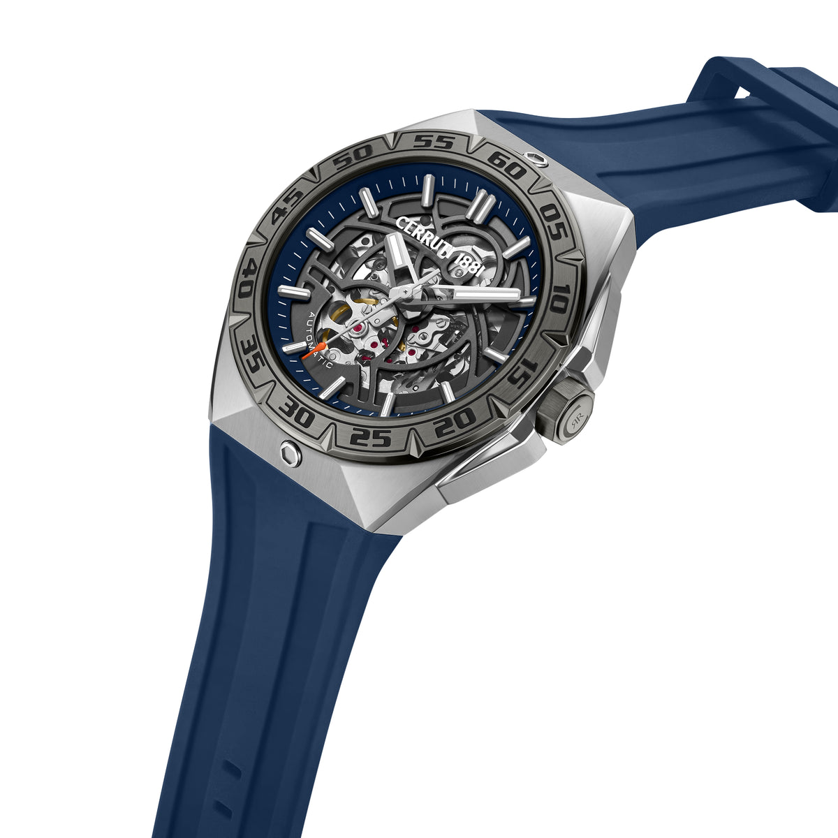Cerruti CIWGR0111201 Arrezo Automatic Blue Silicone Strap