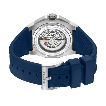 Cerruti CIWGR0111201 Arrezo Automatic Blue Silicone Strap