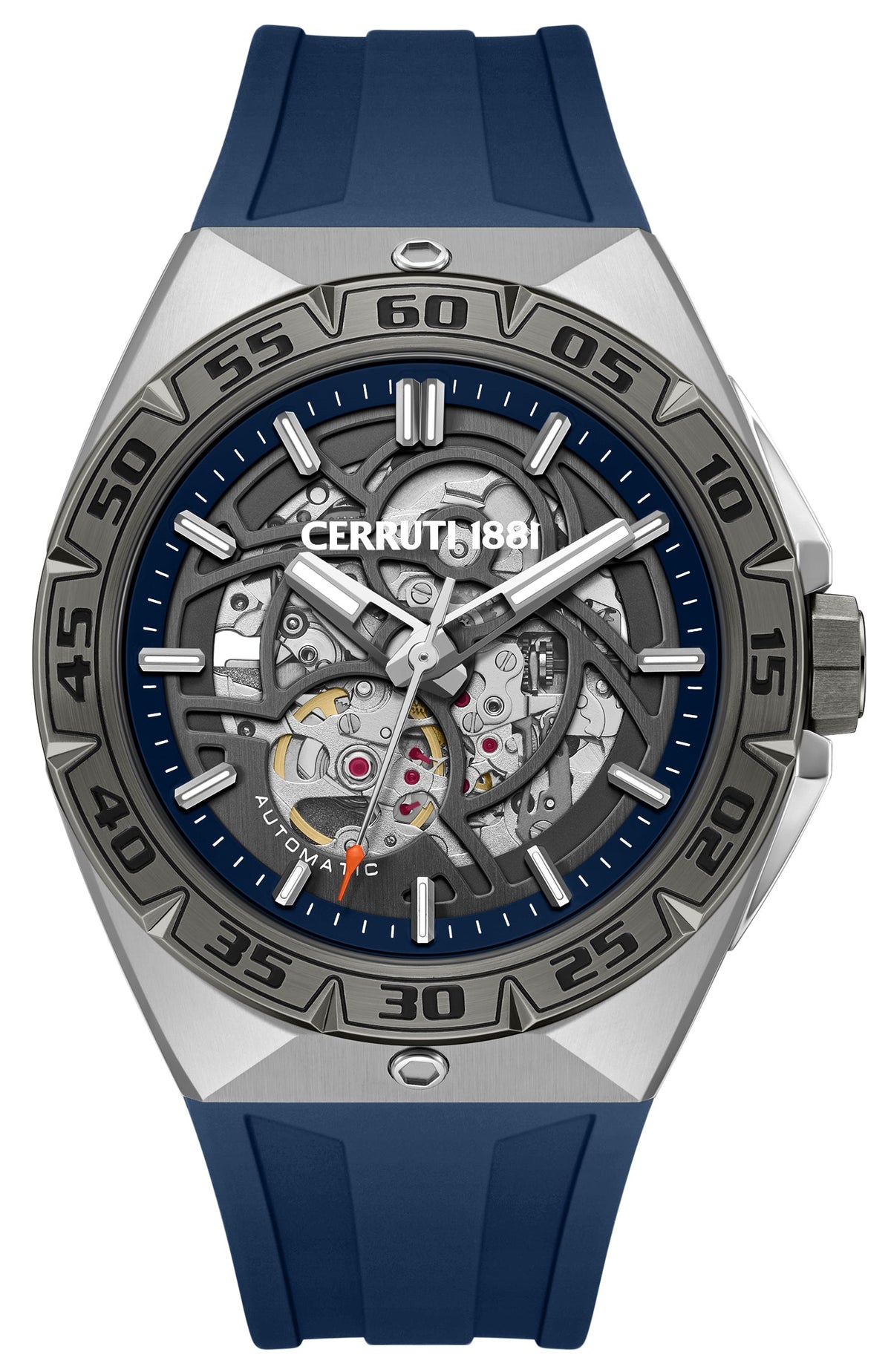 Cerruti CIWGR0111201 Arrezo Automatic Blue Silicone Strap