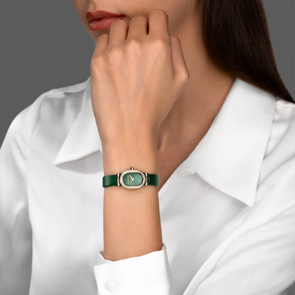 Cerruti CIWLA0097302 Aosta Green Fabric Strap