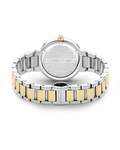 Cerruti CIWLG0008303 Gardena Two Tone Stainless Steel Bracelet