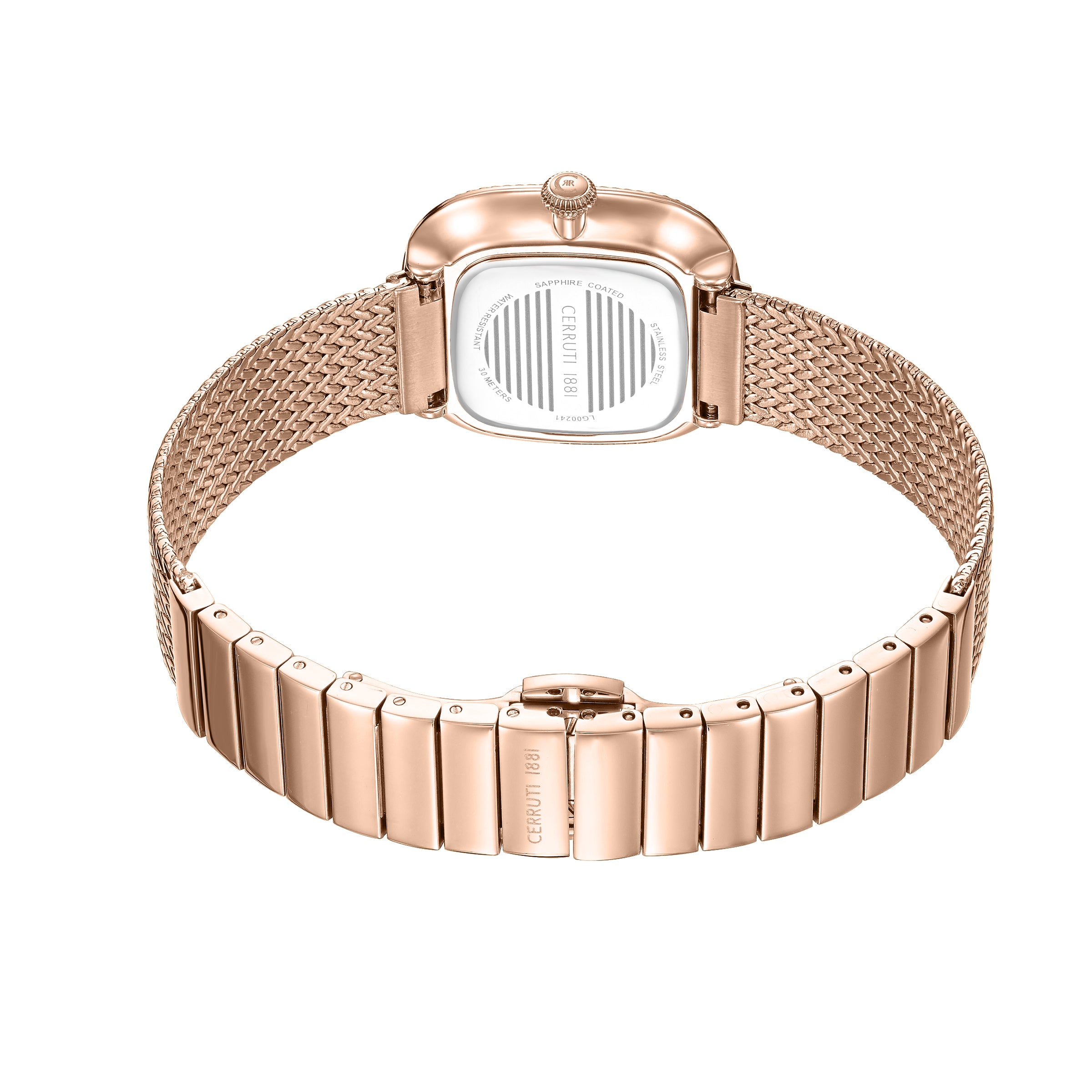 Cerruti 1881 outlet rose gold watch