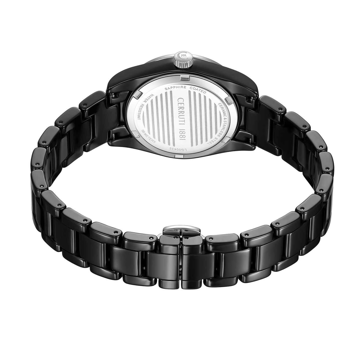 Cerruti CIWLG0043501 Alessandria Black Ceramic Bracelet