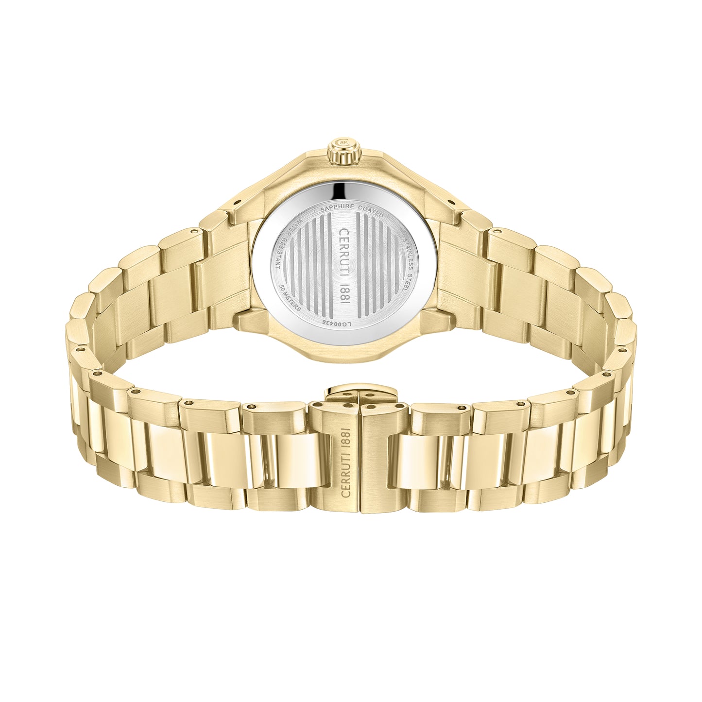 Cerruti CIWLG0043602 Lucardo Gold Stainless Steel Bracelet