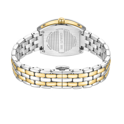 Cerruti CIWLG0052003 Calliano Two Tone Stainless Steel Bracelet