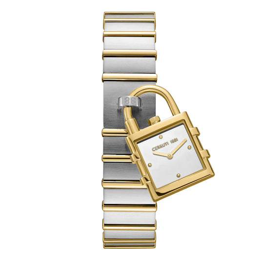 Cerruti CIWLG0072803 Adria Two Tone Stainless Steel Bracelet