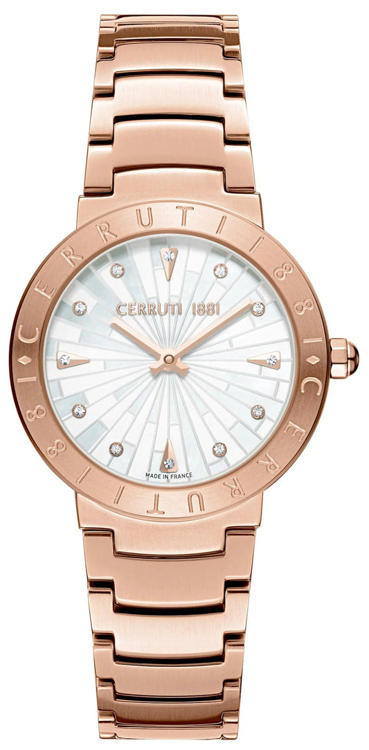 Cerruti CIWLG0073801 Filiano Rose Gold Stainless Steel Bracelet