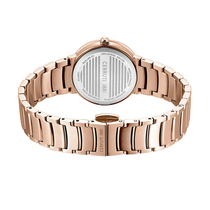 Cerruti CIWLG0073801 Filiano Rose Gold Stainless Steel Bracelet