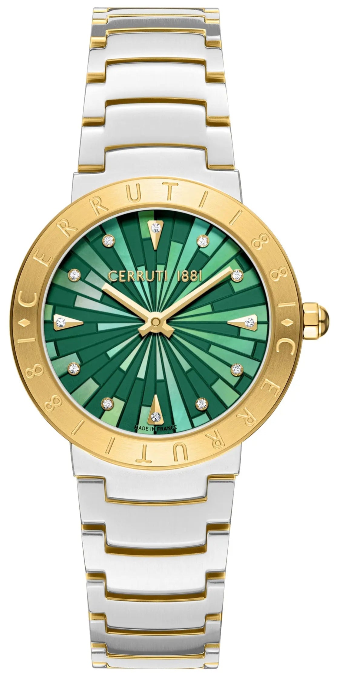 Cerruti CIWLG0073804 Filiano Two Tone Stainless Steel Bracelet