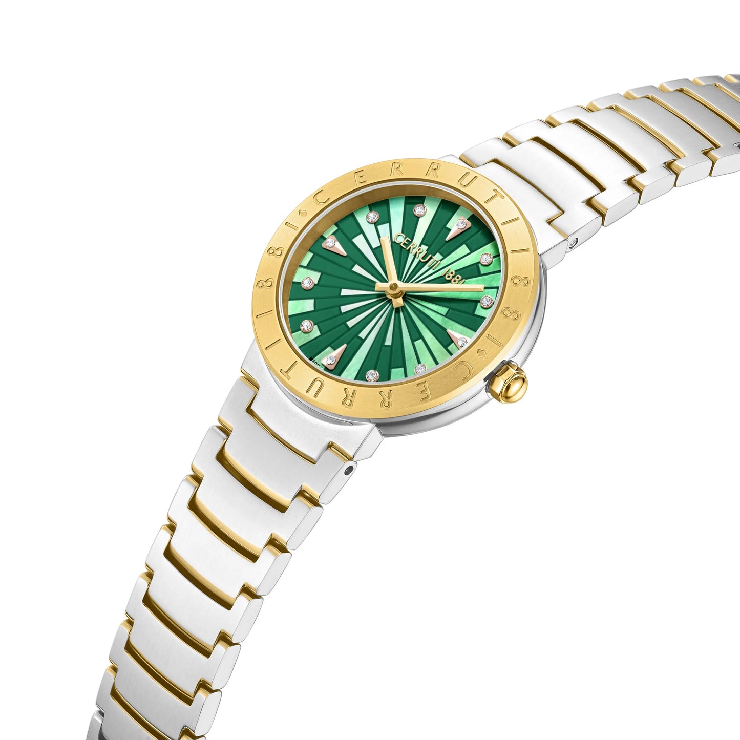 Cerruti CIWLG0073804 Filiano Two Tone Stainless Steel Bracelet
