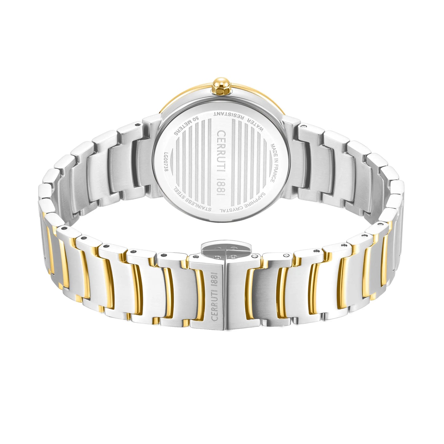 Cerruti CIWLG0073804 Filiano Two Tone Stainless Steel Bracelet