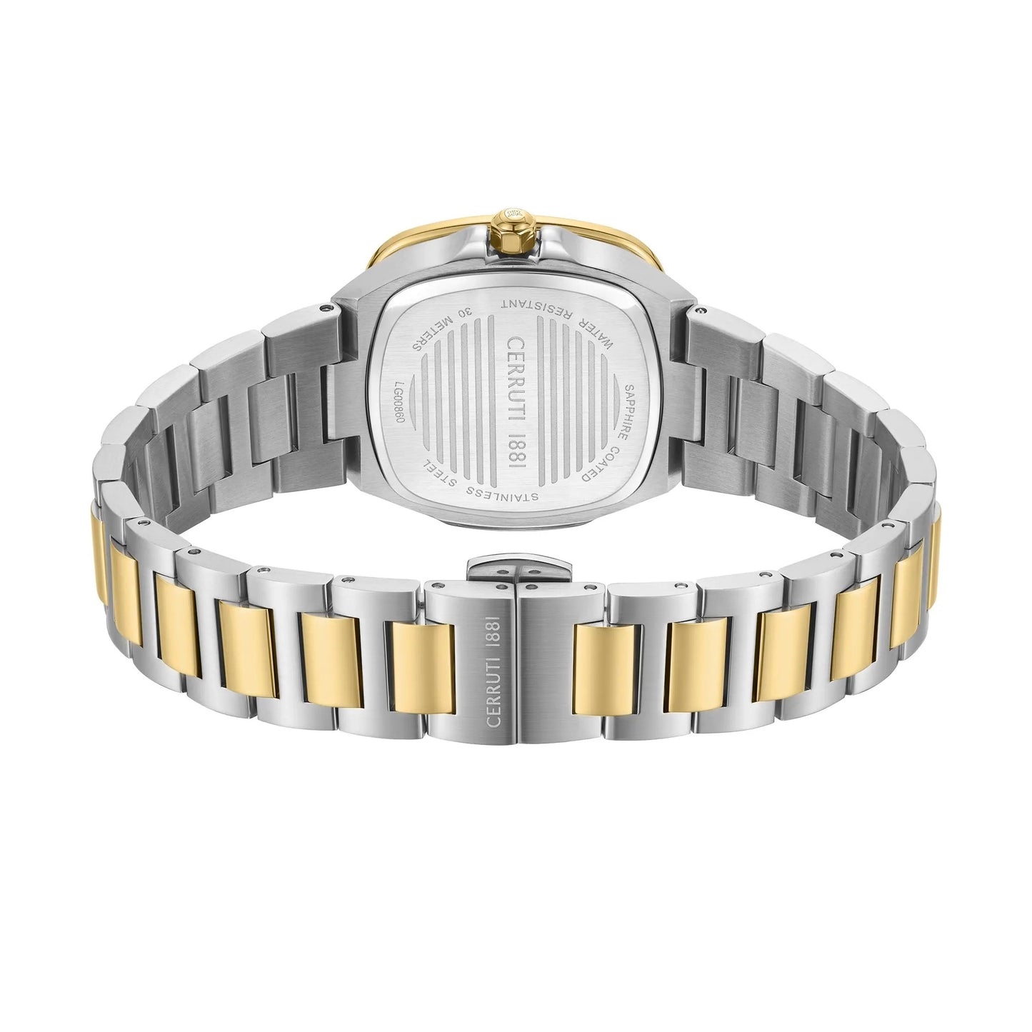 Cerruti CIWLG0086002 Casale Two Tone Stainless Steel Bracelet