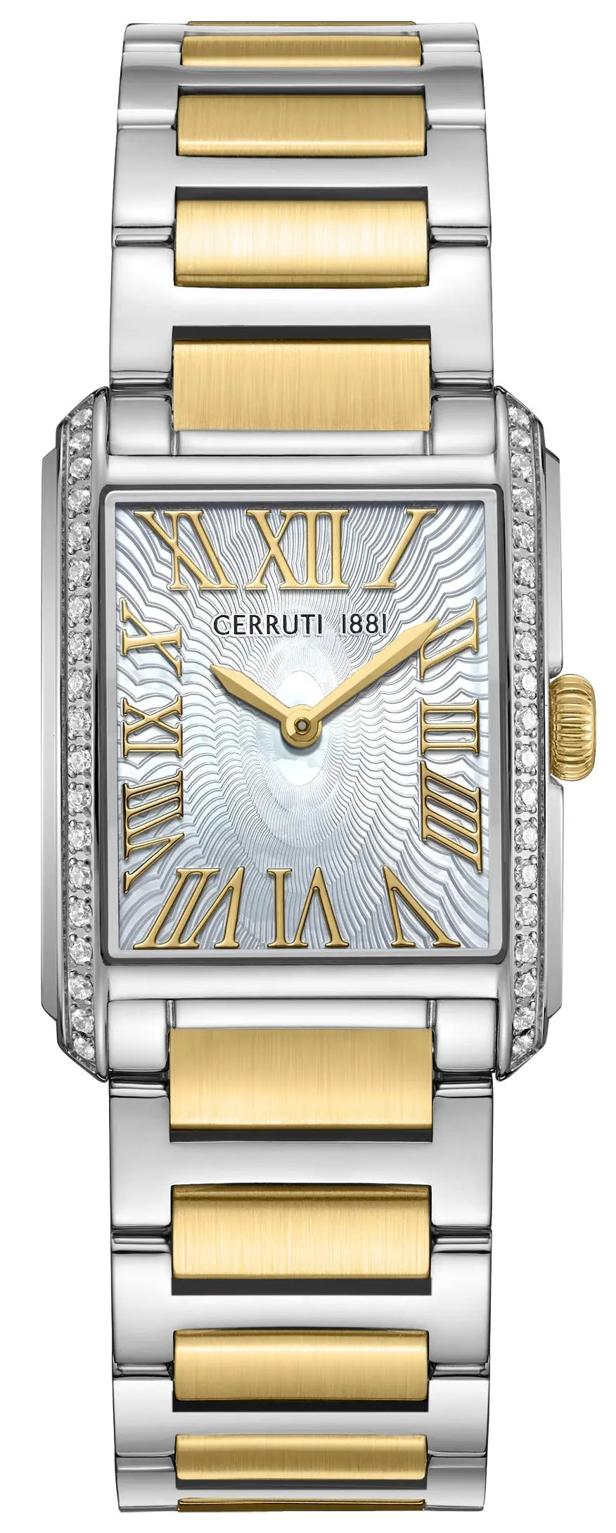 Cerruti CIWLG0086104 Rendena Two Tone Stainless Steel Bracelet