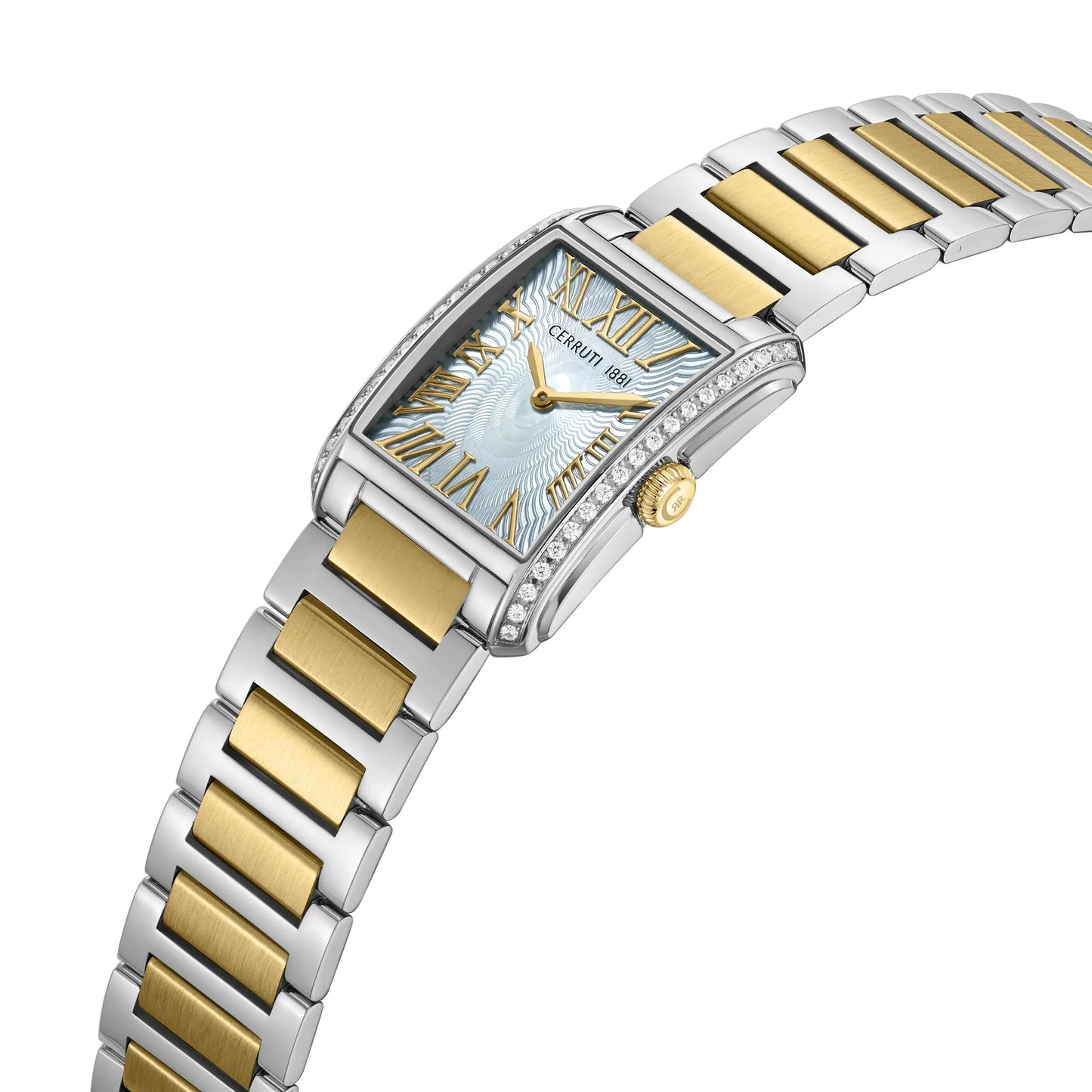 Cerruti CIWLG0086104 Rendena Two Tone Stainless Steel Bracelet