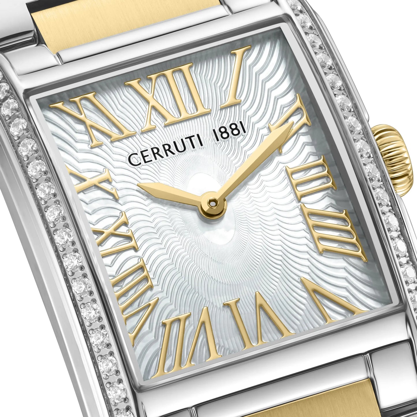 Cerruti CIWLG0086104 Rendena Two Tone Stainless Steel Bracelet