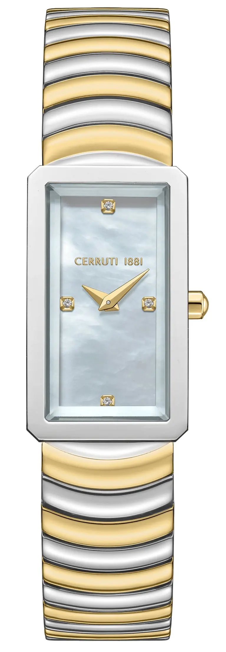 Cerruti CIWLG0086202 Vaccucciole Two Tone Stainless Steel Bracelet