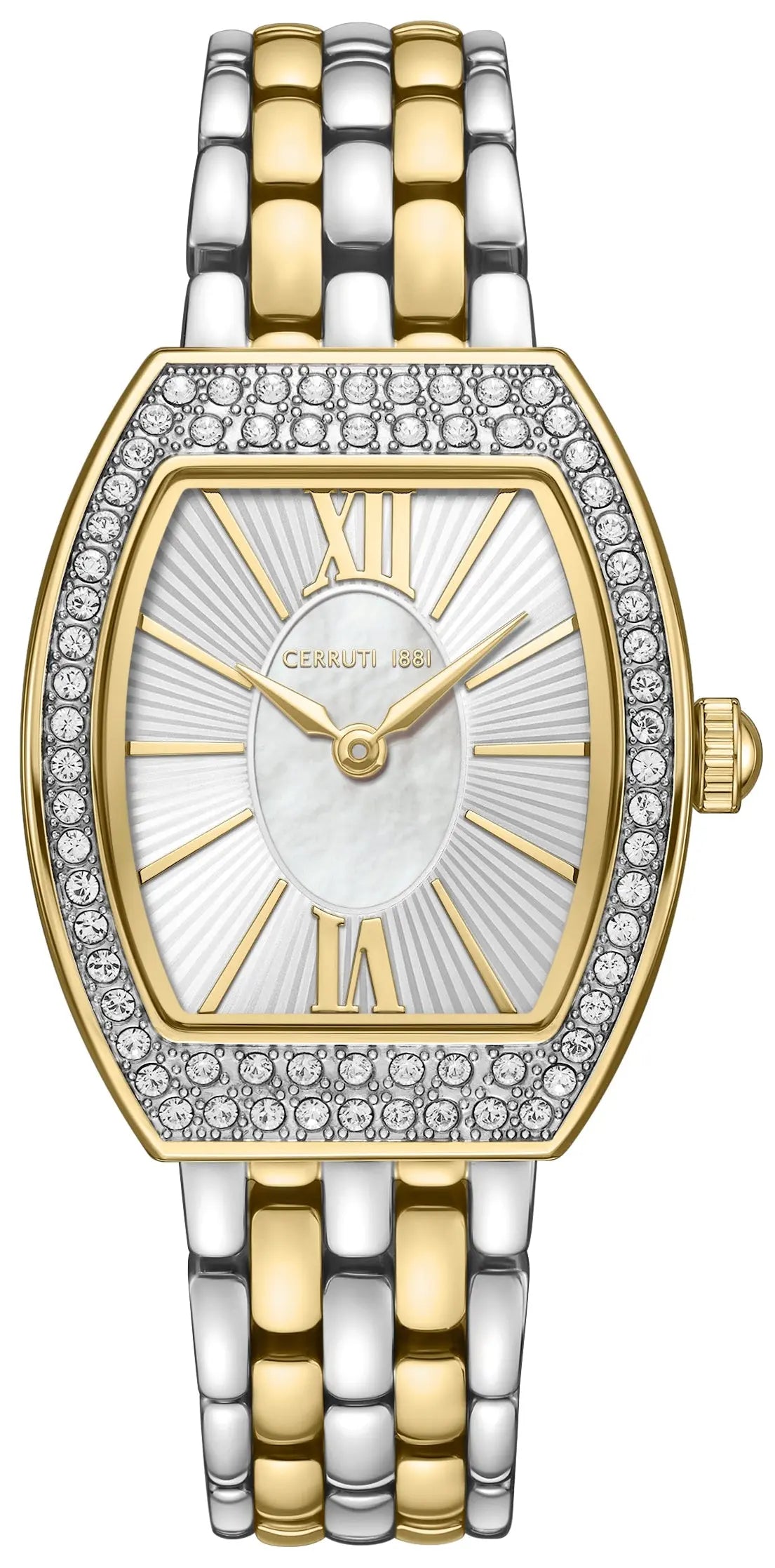 Cerruti CIWLG0086305 Calliano Two Tone Stainless Steel Bracelet