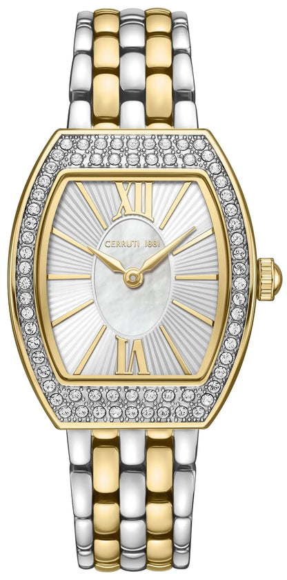 Cerruti CIWLG0086305 Calliano Two Tone Stainless Steel Bracelet